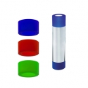 Accesorio base de silicón para cilindro en 3 colores diferentes