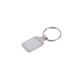Llavero metálico con placa de aluminio