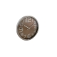 Reloj metálico de pared redondo 30 cm Diámetro color naranja o gris