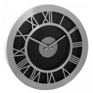 Reloj metálico de pared redondo 30 cm Diámetro