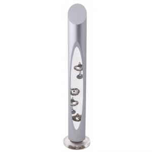 Termómetro de cristal de Galileo con base plástica