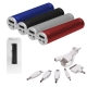 Power Bank con linterna incluida en varios colores diferentes
