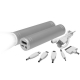 Power Bank con linterna incluida en varios colores diferentes