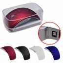 Mouse inalámbrico en forma curva en varios colores