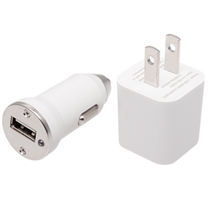 Adaptador de USB para casa o auto