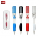 Bolígrafo con USB integrada con cap 4 GB