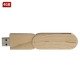 USB giratoria de madera con cap 4GB y 8GB
