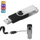 USB giratoria metálica cap 1GB 2GB 4GB 8GB 16GB