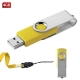 USB giratoria metálica cap 1GB 2GB 4GB 8GB 16GB