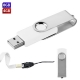 USB giratoria metálica cap 1GB 2GB 4GB 8GB 16GB