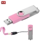 USB giratoria metálica cap 1GB 2GB 4GB 8GB 16GB
