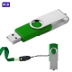USB giratoria metálica cap 1GB 2GB 4GB 8GB 16GB