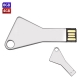 USB en forma de llave triangular cap 4GB y 8GB en diferentes colores
