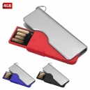 USB metálica llavero giratorio cap 1GB y 4GB