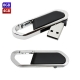 USB metálica con gancho para colgar cap 4GB y 8GB