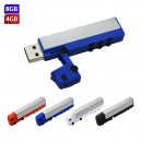 USB metálica en forma de tráiler en varios colores cap 4GB y 8GB