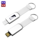 USB retráctil de silicón en forma de llavero cap 4Gb y 8GB