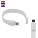 USB en forma de pulsera de silicón cap 4Gb y 8Gb