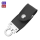 USB con broche y funda de piel cap 4Gb y 8GB
