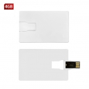 USB en forma de tarjeta delgada cap 4GB