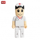 USB en forma de enfermera con cap 4GB