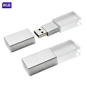USB con acabados de cristal cap 8GB