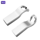 USB metálica de forma curva con cap 8GB