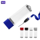 USB de acrílico rectangular con cap 8GB