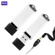 USB de acrílico rectangular con cap 8GB