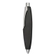 Pluma curva con detalles en color plata