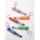 Pluma llavero con silbato integrado en 5 colores diferentes