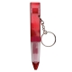 Pluma llavero con silbato integrado en 5 colores diferentes