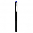 Pluma con barril negro y Stylus integrado en diferentes colores