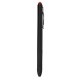 Pluma con barril negro y Stylus integrado en diferentes colores