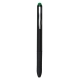 Pluma con barril negro y Stylus integrado en diferentes colores