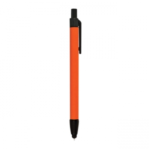 Pluma ecológica con touch pad incluido y 5 colores diferentes en barril