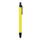 Pluma ecológica con touch pad incluido y 5 colores diferentes en barril