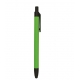 Pluma ecológica con touch pad incluido y 5 colores diferentes en barril