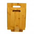 Set de tabla ecológica para picar de bamboo