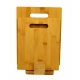 Set de tabla ecológica para picar de bamboo