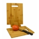 Set de tabla ecológica para picar de bamboo
