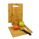 Set de tabla ecológica para picar de bamboo