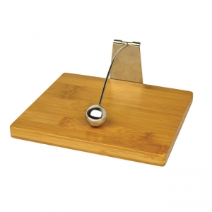 Servilletero de bamboo con metal