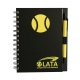 Libreta ecológica con bolígrafo disponible en 5 deportes diferentes