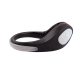 Clip anti riesgos deportivo color negro