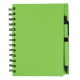 Libreta ecológica lisa con bolígrafo en diferentes colores
