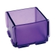 Porta clips cortable de plástico de pvc en varios colores