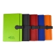 Set de libreta de curpiel con bolígrafo de diferentes colores