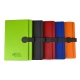 Set de libreta de curpiel con bolígrafo de diferentes colores