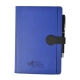 Set de libreta de curpiel con bolígrafo de diferentes colores